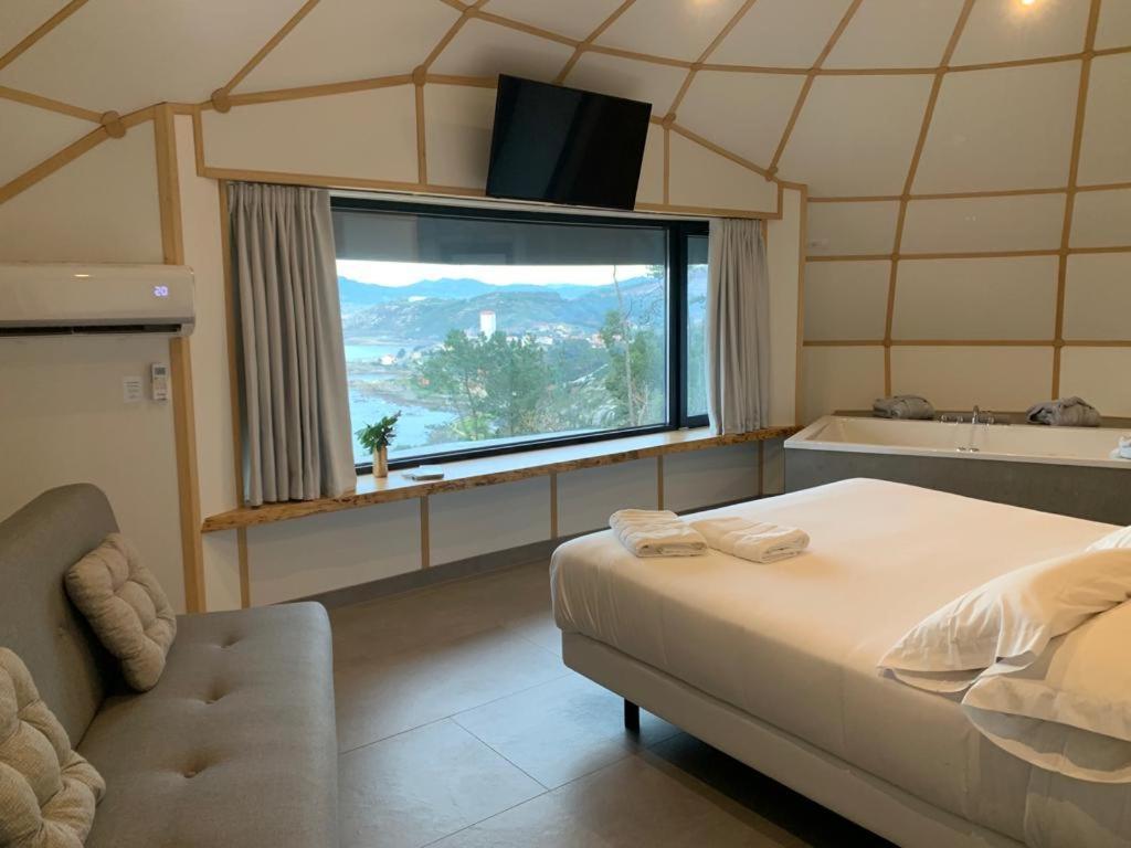 Hotel Glamping Do Mar à Baiona Extérieur photo